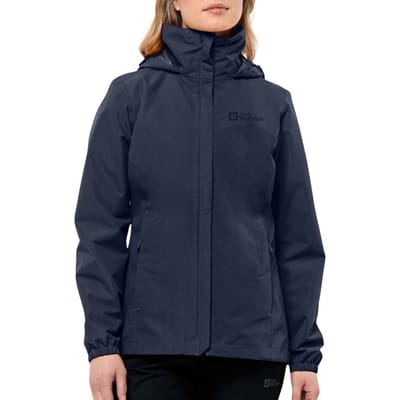 Jack Wolfskin STORMY POINT 2L JKT W Dames Outdoorjas - night blauw - Maat L