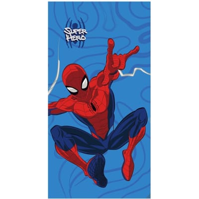 Spiderman strandlaken Super Hero 70 x 140 cm katoen