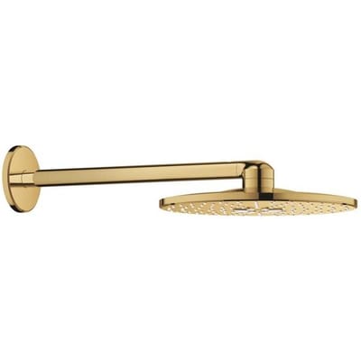 Grohe Rainshower SmartActive 310 overhead shower set with 2 spray types and wall connection 26475GL0
