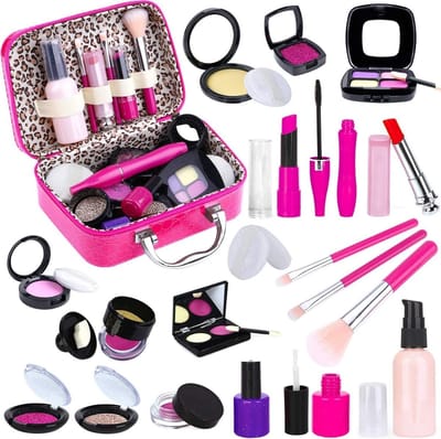 Kinderspeelgoed Make-up Set voor Meisjes - Compleet en Veilig Speelgoed voor Peuters