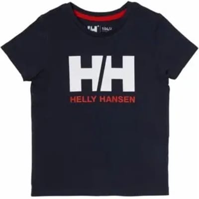 T-shirt met kinderlogo Helly Hansen
