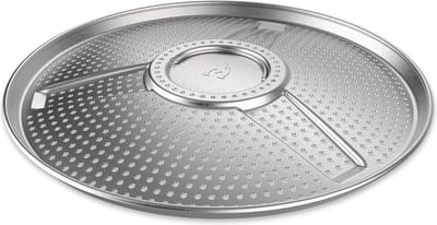 Solo Stove Bonfire Pellet Adapter, Pelletbrander voor Bonfire Vuurkorf | Accessoire voor Outdoor Fire Pit, Inzetstuk voor het branden van pellets, Veilig branden, Roestvrij staal, Diameter: 44 cm