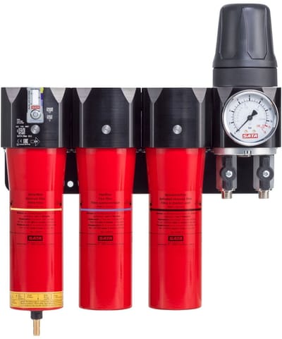 SATA 584 Persluchtfilter 3-traps