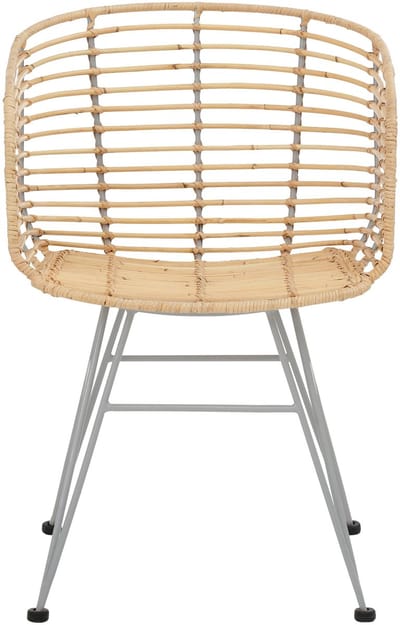 Ceko-Eetkamerstoel - Set van 2 - Natuur Rotan