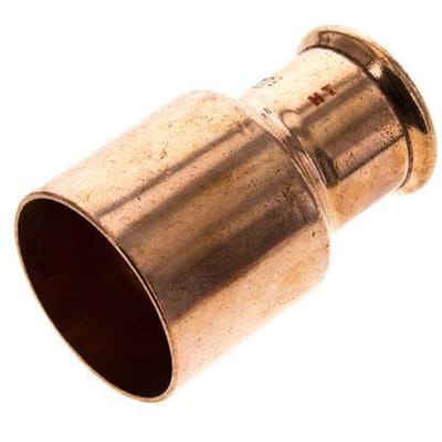 Perskoppeling - 35mm Persmof & 54mm Buiseinde - Koperlegering