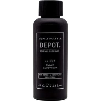 Depot, 500 Specifieke producten voor Baard & Snor Nee. 507, Activerende lotion voor haarkleur, 10 vol, 60 ml
