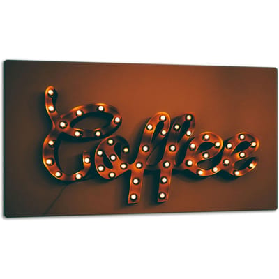 TMK ArtDeko - Glazen Snijplank - 52x30cm - Koffie - Beschermend