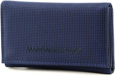 MANDARINA DUCK Sleutelgeval MD20 Minuteria Key Case Dress Blue Donkerblauw