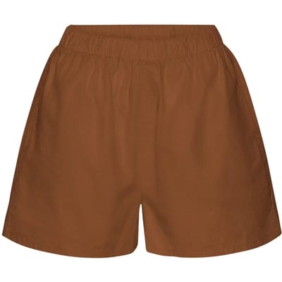 Damesshort Colorful Standard Organic Twill Ginger Brown