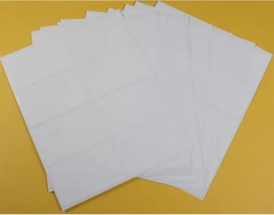 Benson Handige memo stickers - 80 stuks - 74 x 45 mm - Laat geen lijmresten achter