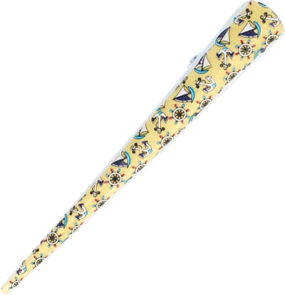 Haarsoires Haarspeld Duckklem 13cm – Basic – Maritiemprint – Metaal – Wit Geel - Sterke Haarclip voor Styling & Dagelijks Gebruik - Hair Clip - Decoratieve Haaraccessoire