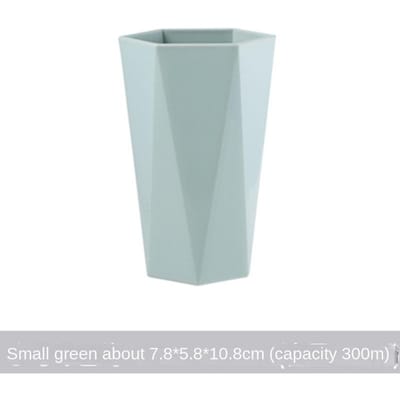Duurzame PP Badkamer Bekers Tandenborstel Tandpasta Beker Mondwater Beker Thuis Reizen Solide Tandenborstelhouder Beker Drinkware Gereedschap 300ml groen