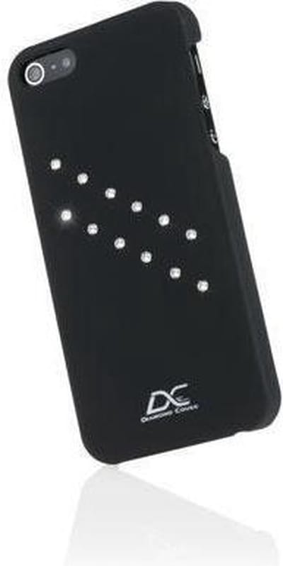 iPhone 5 / 5S hoes Diamond Cover Flash Zwart