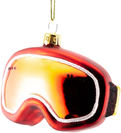 Kerstbal Skibril