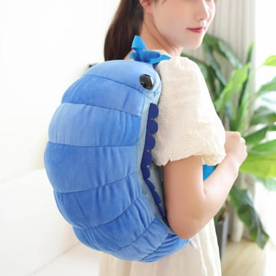 Simulatie Insect Rugzak Pluche Speelgoed Zachte Gevulde Watermeloen Worm Pop Creatief Cadeau voor Kinderen Meisjes Jongens 40cm
