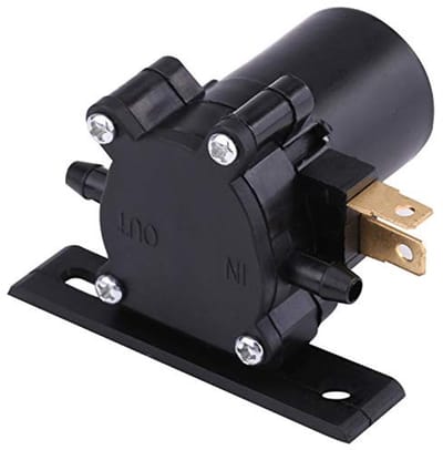 JHUBERS- Ruitensproeierpomp 12 V - Universeel voor Auto/Bus/Truck - Duurzaam Kunststof - 2-pins Connector - Effectieve Voorruitreiniging - Waspomp