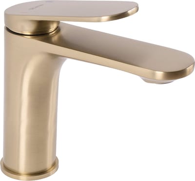 Rea Marco Gold Brush Low - Wastafelkraan - Goud