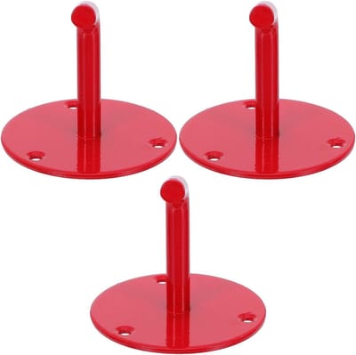 Brandblusser Houder - Metalen Beugel - Veiligheid Thuis - Stevige Constructie - Compact Formaat - Rood