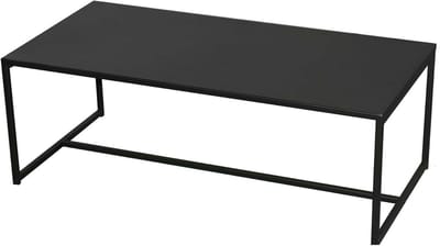 Salontafel - Koffietafel - Woonkamer Decoratie - Industriële Stijl - 100 x 50 x 36 cm - Zwart