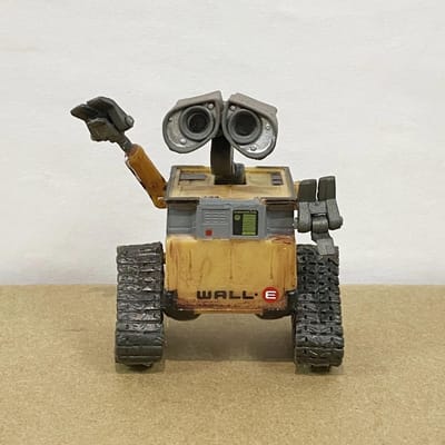 Wall-E Robot Wall E & EVE PVC Actiefiguur Collectie Model Speelgoed Poppen 6cm10cm Voor Kinderen Kerstcadeau black