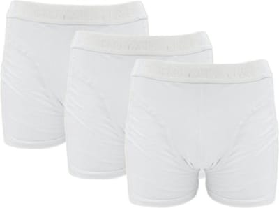 J&C Underwear - maat M - 3-Pack Herenboxers - Wit
