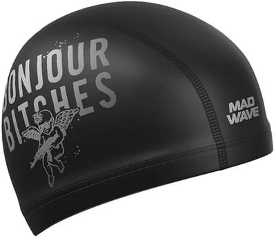 Madwave Bonjour Bitches Zwembadmuts Zwart
