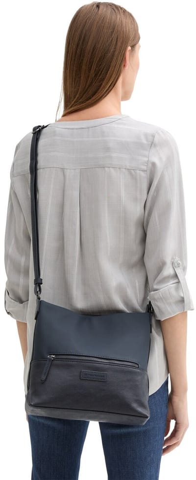 Tom Tailor - TTGIA M schoudertas van imitatieleer - Maat ONESIZE - dark blue