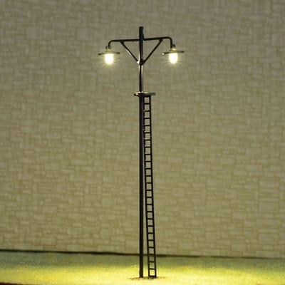LED Model Spoorweglampen - Model Trein Verlichting - Landschap Decoratie - Metalen Behuizing - HO Schaal - Zoals Afgebeeld