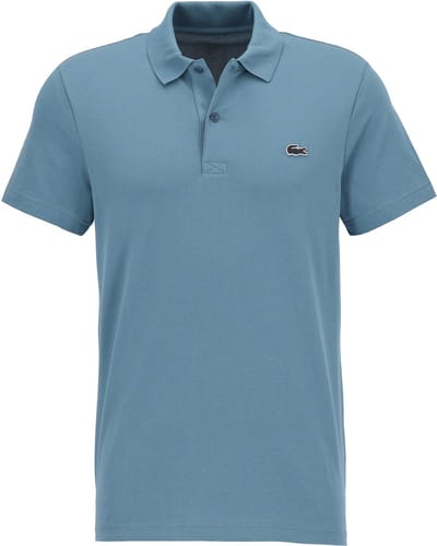 Lacoste Poloshirt Breathable Blauw - Maat M - Heren