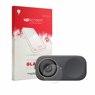upscreen - Screenprotector voor Insta360 Link 2C Pro (Lens) - Folie Beschermfolie Beschermglas transparant