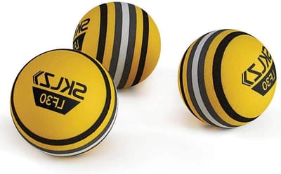 Oefenballen Golf - Trainingsballen Plastic - Golf Oefenen - Vliegen Niet Ver - 12 stuks - Grijs