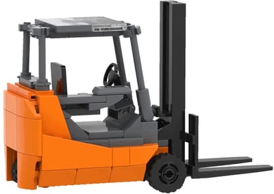 Brixies Plus- Vorkheftruck- Bouwstenen DIY