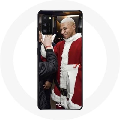 Coque pour Oppo A16 Mbappé Foot Joyeux noël