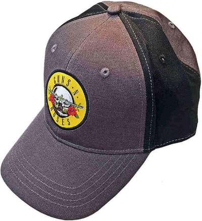 Guns N' Roses - Circle Logo Baseball pet - Grijs/Zwart