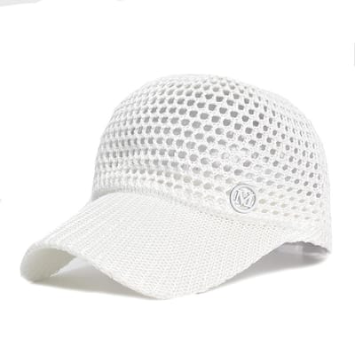 56-61cm 62-68cm Grote Hoofd XXL Man Katoen Gaas Baseballpetten Grote Maat Oversized Snapback Hoed Zomer Extra Maat Trucker Pet Unisex Adjustable wit