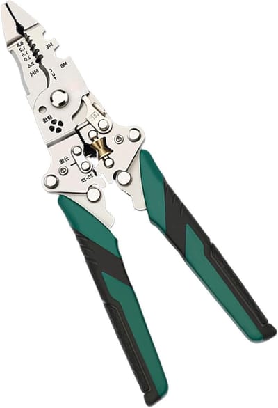 Draadstripper - Krimptang Multitool - Elektrisch Werk - 11 Functies - 21.7 cm - Metaal