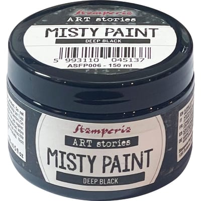 Stamperia Misty Paint - Deep Black