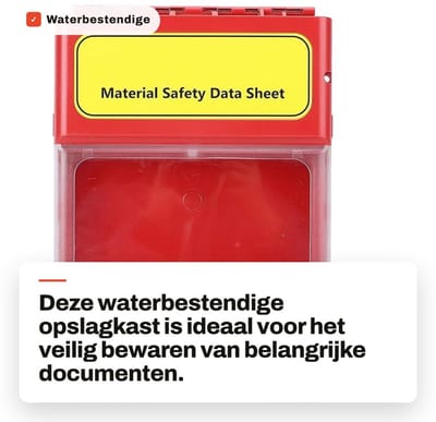Dailygoods - Waterbestendige Opslagkast met Magnetische Vergrendeling