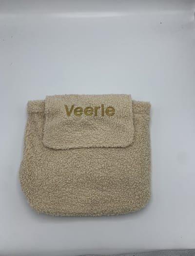 Jollein Rugtas Naturel met naam | Teddy rugzak geborduurd met naam | Gepersonaliseerd cadeau