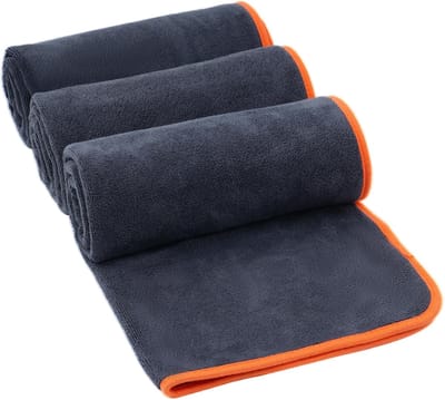 Famanu – Fitness Handdoeken 40x80cm - Sporthanddoek van 400 G/M² Microvezel - Superzacht en Absorberend Gym Handdoek - Microvezel Handdoek voor Haar - Reishanddoek voor Fitnessstudio en Outdoor
