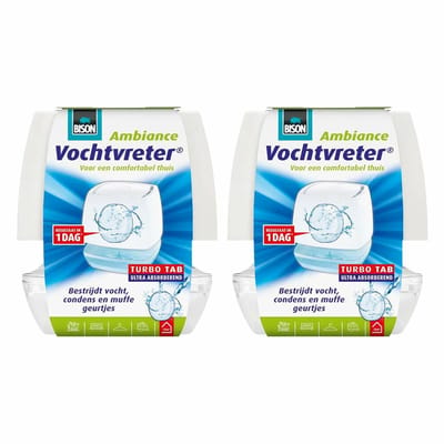 Bison Vochtvreter Ambiance - 2 x 100 gr - Voordeelverpakking