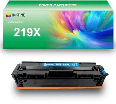 INKFIND 219X (W2191X) Cyaan tonercartridge compatibel met HP 219X (W2191X) Cyaan toner cartridge - 1-pack Cyaan