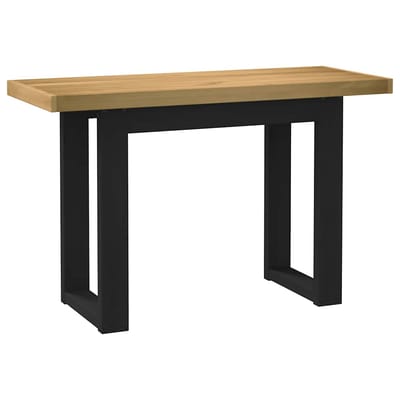 vidaXL - Bureau - NOAIN - U-vormige - poten - 120x50x75 - cm - massief - hout