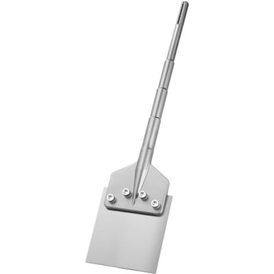 VEVOR Spatelbeitel 63x15 cm, platte beitel met SDS Max-schacht, compatibel met roterende hamers, hittebehandeld 40Cr gelegeerd staal, vloerschraper voor het verwijderen van laminaatvloeren, tegels en mortel.