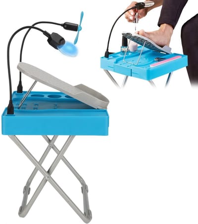 Dailygoody - Pedicure Voetsteun - Verstelbare Voetsteun - en Antislip