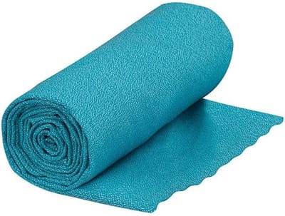 Reishanddoek - Sneldrogend - Kamperen en wandelen - Lichtgewicht en compact - 40 gram - Blauw