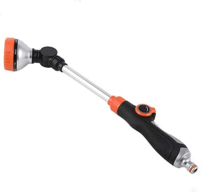 Tuinslang spuitmond,Hogedruk Slang Nozzle Watering Wand Heavy Duty Tuinslang Mondstuk Lange slang Pijp Sproeier Voor Opknoping Mand Water geven