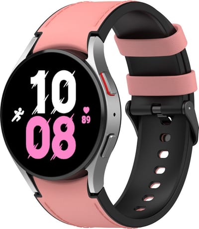 Smartwatch bandje - geschikt voor Samsung Galaxy Watch 7 / Watch FE / Watch 6 / Watch 6 Classic - roze
