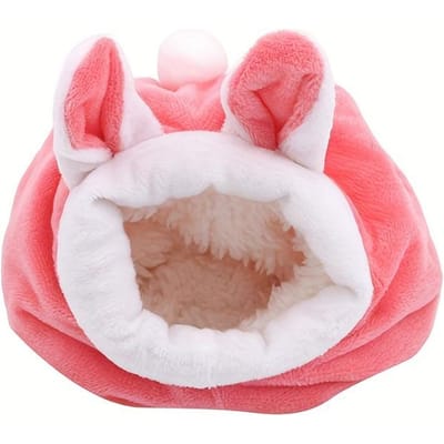 1 stuks Hamster Katoenen Nest Grijs Rat Roze Konijn Baby Kuiken Gouden Beer Welp Winter Warm Slaapzak