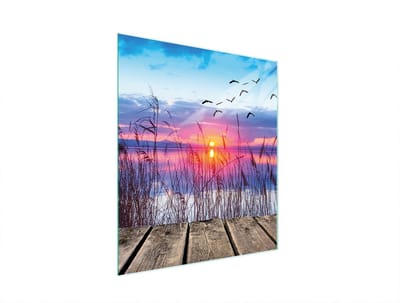 TMK ArtDeko Serie - Glazen Snijplank - 45x52 cm - Beschermpaneel